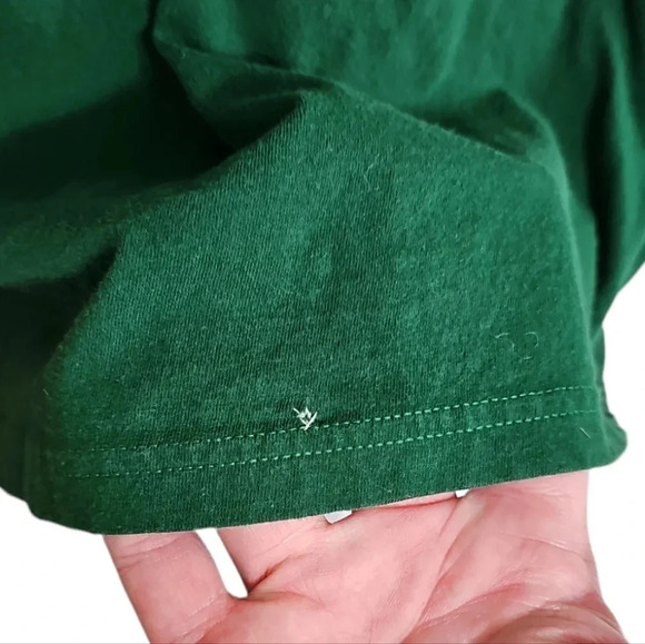 Adidas Mason Patriots Men’s 2XL Green Graphic T-Shirt Short Sleeve College Sport - Picture 3 of 7